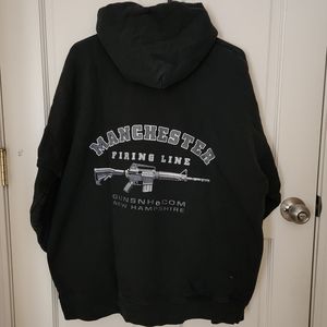 Men's Hoodie Manchester Firing Line Size XL
